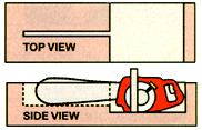 Safer saw sharpening.
